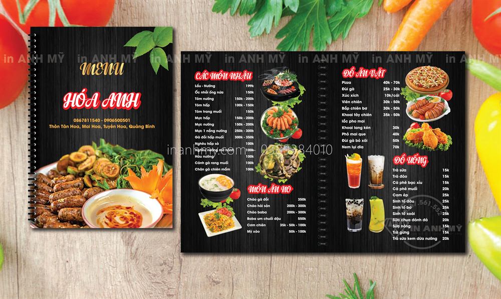 Menu Cafe